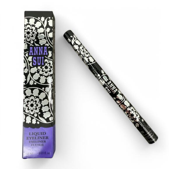 Anna Sui Beauty Liquid Eyeliner Pen 001 Black Eye Liner 1ml 0.03 fl oz - Picture 1 of 4
